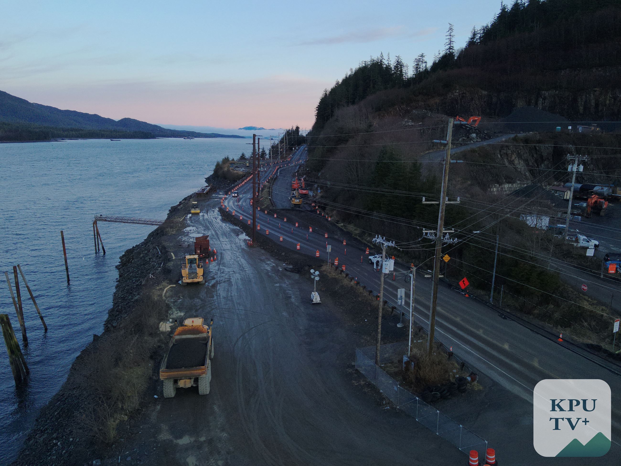 Wolf Point Slide Day 7 Facing North 2 by Jason Baldwin KPUtv