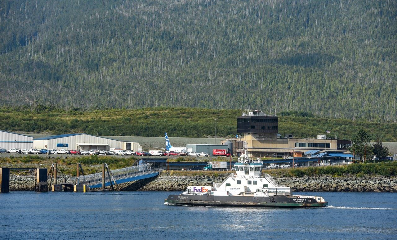 Airport Ferry by Hall Anderson